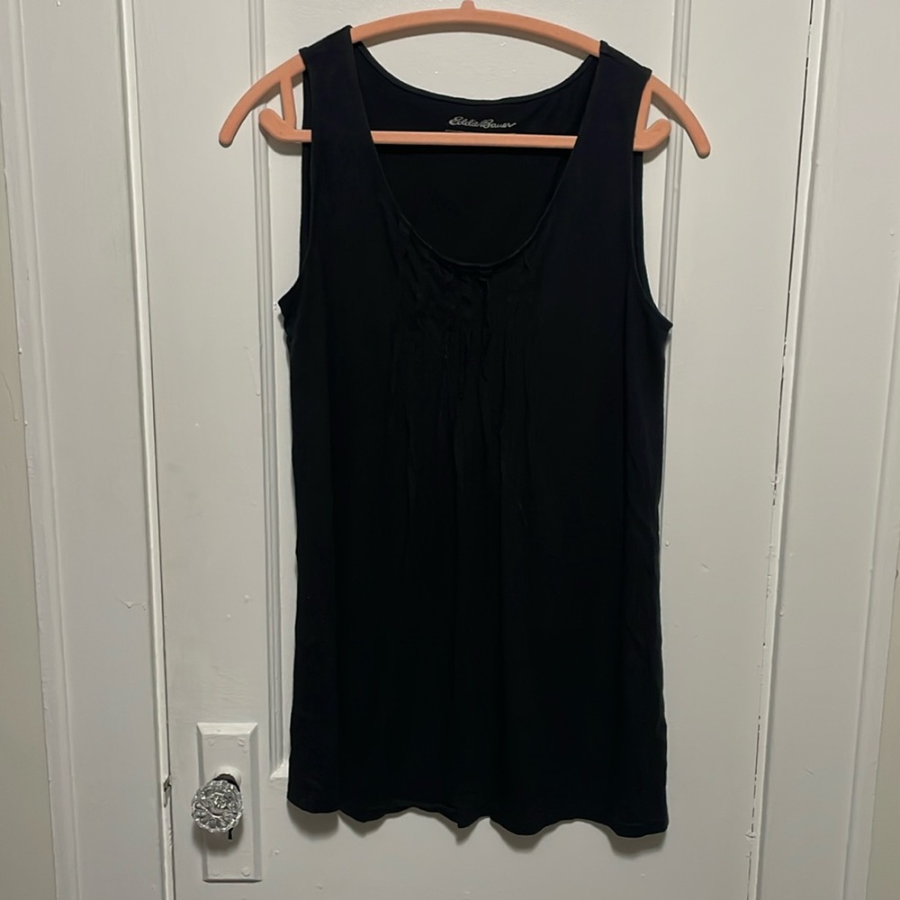 EDDIE BAUER FLOWY TUNIC TANK